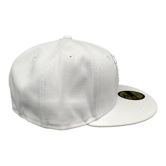 New Era 59FIFTY Fitted‎ Atlanta Falcons Whiteout 5950 Cap Hat Men's Sz 7-5/8 - Picture 6 of 7